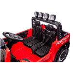 Elektrické autíčko Hasičské ZB629-F 24V 4x100W - červené Elektrické autíčko Hasičské ZB629-F 24V 4x100W - červené
